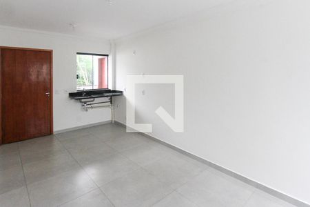 Sala/Quarto/Cozinha de apartamento para alugar com 1 quarto, 27m² em Vila Cleonice, São Paulo