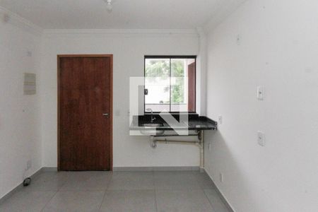 Sala/Quarto/Cozinha de apartamento para alugar com 1 quarto, 27m² em Vila Cleonice, São Paulo