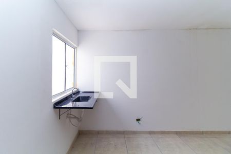 Cozinha de kitnet/studio para alugar com 1 quarto, 35m² em Vila Cleonice, São Paulo