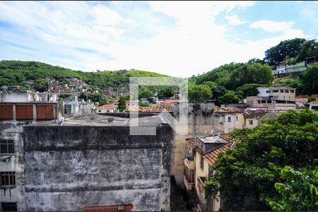 Vista da Sala de apartamento à venda com 1 quarto, 55m² em Engenho Novo, Rio de Janeiro