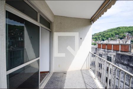 Varanda da Sala de apartamento à venda com 1 quarto, 55m² em Engenho Novo, Rio de Janeiro