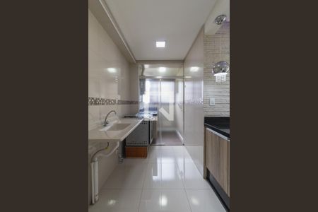 Sala/Cozinha de apartamento para alugar com 3 quartos, 63m² em Vila Santana, São Paulo