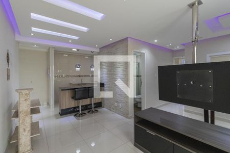 Sala/Cozinha de apartamento para alugar com 3 quartos, 63m² em Vila Santana, São Paulo