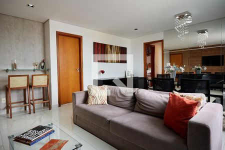 Sala de apartamento à venda com 3 quartos, 89m² em Colégio Batista, Belo Horizonte