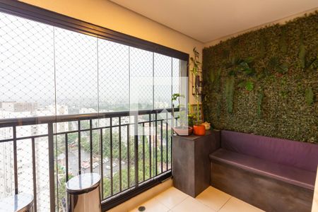 Varanda gourmet de apartamento à venda com 3 quartos, 78m² em Continental, Osasco