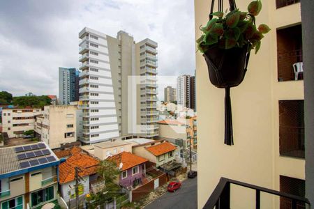 Varanda da sala de apartamento à venda com 2 quartos, 69m² em Jardim Bela Vista, Santo André