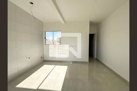 Sala / Cozinha de apartamento para alugar com 1 quarto, 45m² em Vila Mangalot, São Paulo