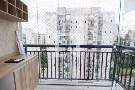 Varanda da Sala de apartamento para alugar com 2 quartos, 50m² em Jardim Monte Kemel, São Paulo