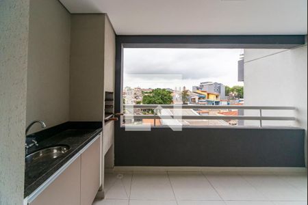 Varanda Gourmet de apartamento para alugar com 2 quartos, 65m² em Vila Curuçá, Santo André