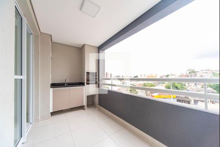 Varanda Gourmet de apartamento para alugar com 2 quartos, 65m² em Vila Curuçá, Santo André