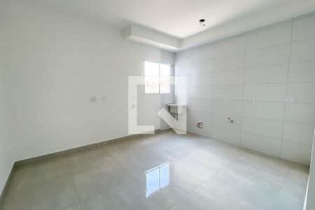 Sala/Cozinha de apartamento à venda com 1 quarto, 45m² em Vila Mangalot, São Paulo