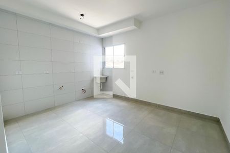 Sala/Cozinha de apartamento à venda com 1 quarto, 45m² em Vila Mangalot, São Paulo