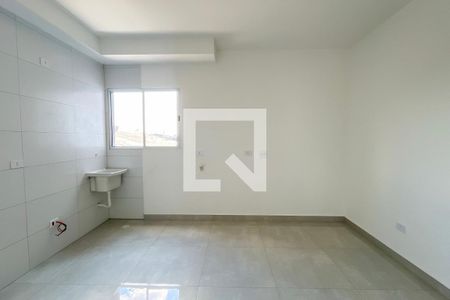 Sala/Cozinha de apartamento à venda com 1 quarto, 45m² em Vila Mangalot, São Paulo