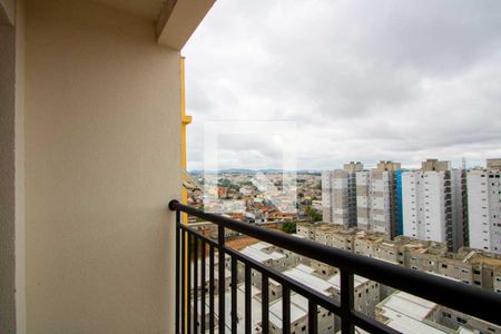 Varanda da sala de apartamento para alugar com 2 quartos, 51m² em Jardim Jamaica, Santo André