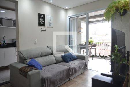 Sala de apartamento para alugar com 2 quartos, 59m² em Vila Sao Pedro, Santo André