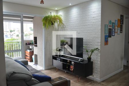 Sala de apartamento para alugar com 2 quartos, 59m² em Vila Sao Pedro, Santo André