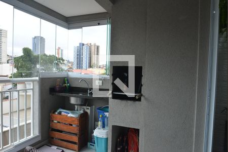 Varanda gourmet de apartamento para alugar com 2 quartos, 59m² em Vila Sao Pedro, Santo André