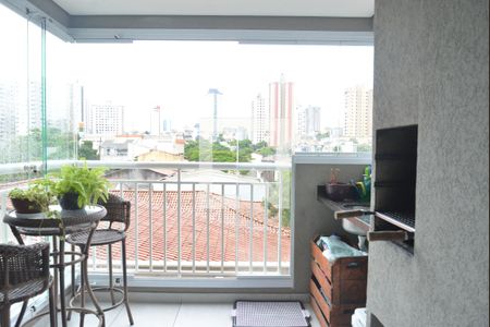 Varanda gourmet de apartamento para alugar com 2 quartos, 59m² em Vila Sao Pedro, Santo André