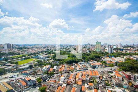 Vista da varanda de apartamento para alugar com 2 quartos, 72m² em Vila Valparaíso, Santo André