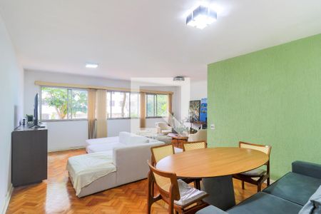 Sala de apartamento para alugar com 3 quartos, 130m² em Campo Belo, São Paulo