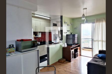 Sala de apartamento para alugar com 2 quartos, 64m² em Picanço, Guarulhos