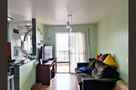 Sala de apartamento para alugar com 2 quartos, 64m² em Picanço, Guarulhos