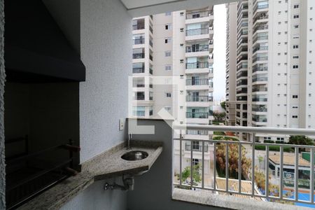 Varanda Gourmet de apartamento para alugar com 2 quartos, 64m² em Campestre, Santo André