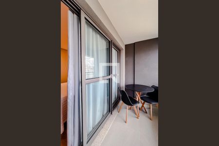 Varanda de kitnet/studio para alugar com 1 quarto, 27m² em Vila Mariana, São Paulo