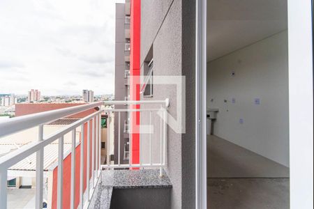 Varanda da Sala de apartamento para alugar com 2 quartos, 56m² em Parque das Nações, Santo André