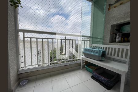 Varanda da Sala de apartamento à venda com 2 quartos, 60m² em Jardim das Vertentes, São Paulo