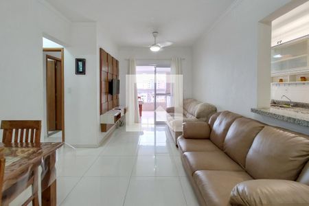 Sala de apartamento para alugar com 2 quartos, 77m² em Cidade Ocian, Praia Grande