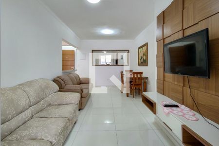 Sala de apartamento para alugar com 2 quartos, 77m² em Cidade Ocian, Praia Grande