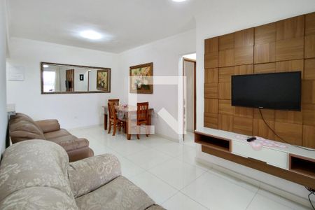 Sala de apartamento para alugar com 2 quartos, 77m² em Cidade Ocian, Praia Grande