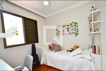 Quarto 2 de apartamento à venda com 3 quartos, 90m² em Santo Antônio, Belo Horizonte