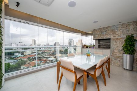 Sacada de apartamento à venda com 3 quartos, 129m² em Vila Mascote, São Paulo