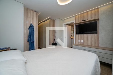 Suíte de apartamento à venda com 3 quartos, 129m² em Vila Mascote, São Paulo