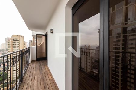 Varanda da Sala de apartamento à venda com 4 quartos, 198m² em Santana, São Paulo