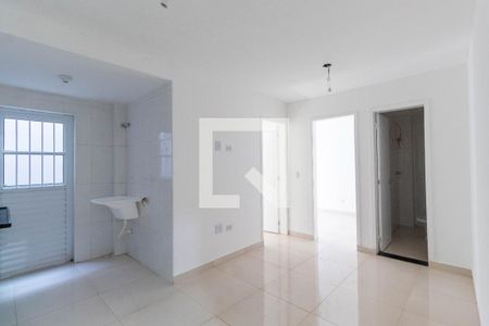 Sala/Cozinha de apartamento para alugar com 2 quartos, 45m² em Cidade Patriarca, São Paulo