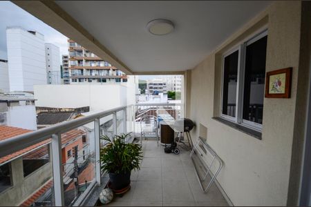 Varanda da Sala de apartamento para alugar com 3 quartos, 80m² em Vila Isabel, Rio de Janeiro