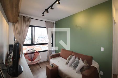 Sala / Cozinha de apartamento à venda com 2 quartos, 38m² em Vila Dom Pedro Ii, São Paulo