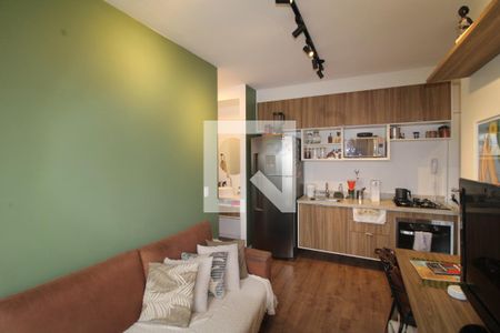 Sala / Cozinha de apartamento à venda com 2 quartos, 38m² em Vila Dom Pedro Ii, São Paulo