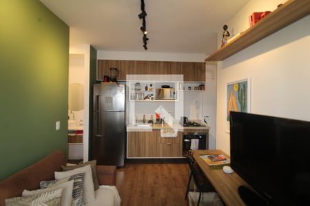 Sala / Cozinha de apartamento à venda com 2 quartos, 38m² em Vila Dom Pedro Ii, São Paulo