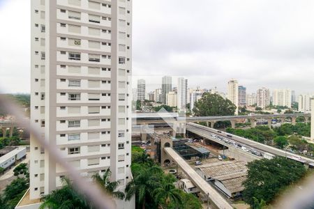 Sala - Vista de apartamento para alugar com 2 quartos, 80m² em Campo Belo, São Paulo