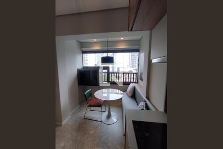 Sala de apartamento para alugar com 1 quarto, 25m² em Vila Gumercindo, São Paulo