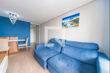 Sala de apartamento à venda com 3 quartos, 75m² em Vila Floresta, Santo André