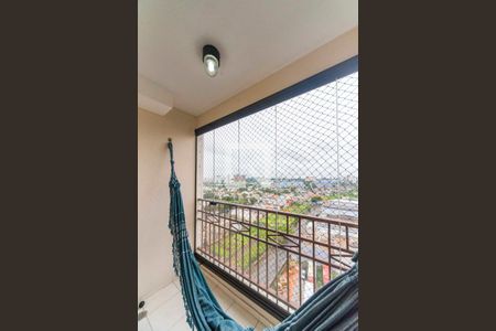 Varanda da Sala de apartamento à venda com 3 quartos, 75m² em Vila Floresta, Santo André