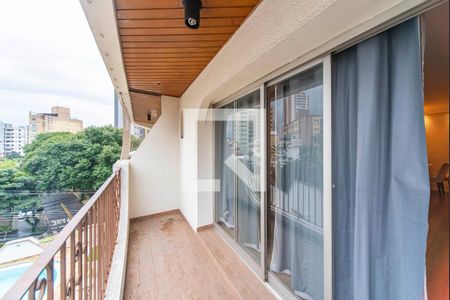 Varanda da Sala de apartamento para alugar com 3 quartos, 144m² em Vila Valparaíso, Santo André