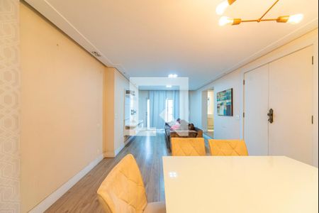 Sala de apartamento para alugar com 3 quartos, 144m² em Vila Valparaíso, Santo André