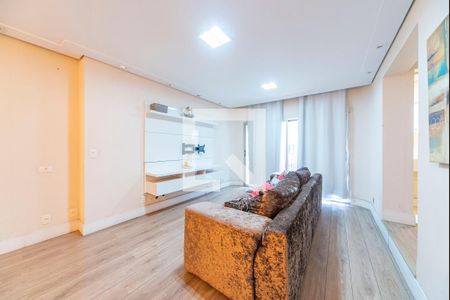 Sala de apartamento para alugar com 3 quartos, 144m² em Vila Valparaíso, Santo André