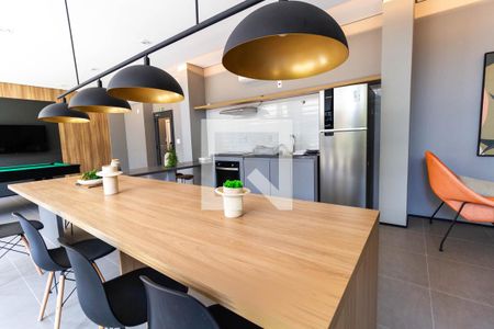 Studio para alugar com 28m², 1 quarto e sem vaga Studio para alugar com 28m², 1 quarto e sem vagaÁrea comum - Salão de festas